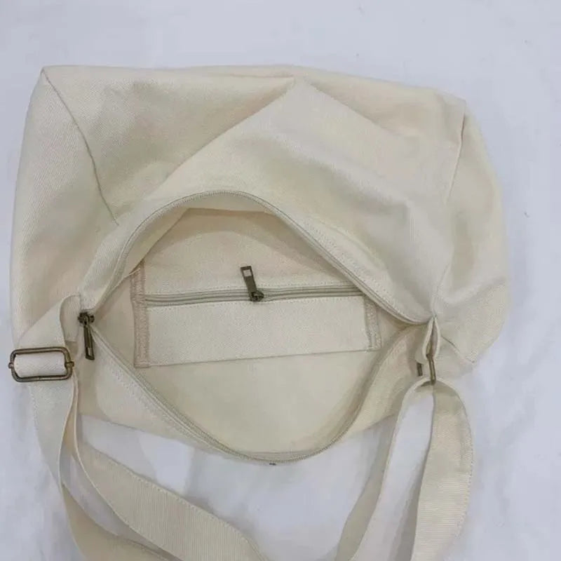 Denim Crossbody Shoulder Bag Vintage Casual Tote