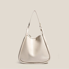Women Shoulder Bag Large Capacity Tote Office Lady Handbag Solid Underarm Bag