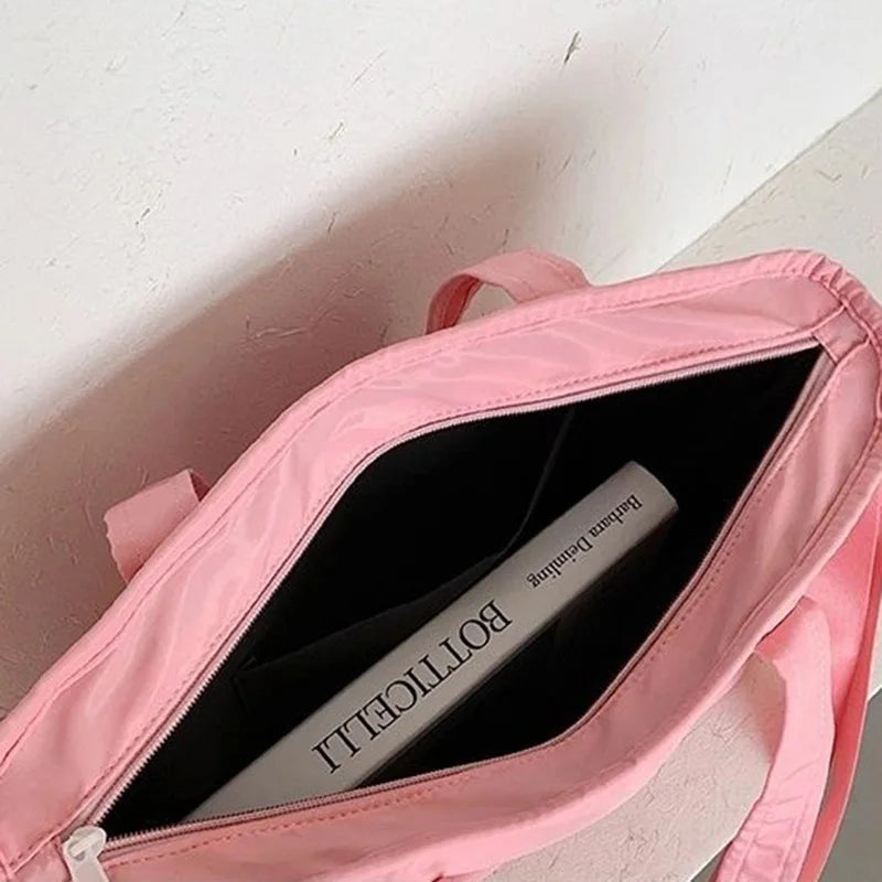 Shoulder Bags Women Large Capacity Gym Fitness Portable Storage Bag