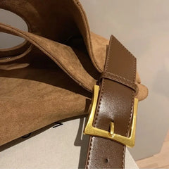 Shoulder Bags Women Large Capacity Wide Strap Autumn All-match Casual Totes