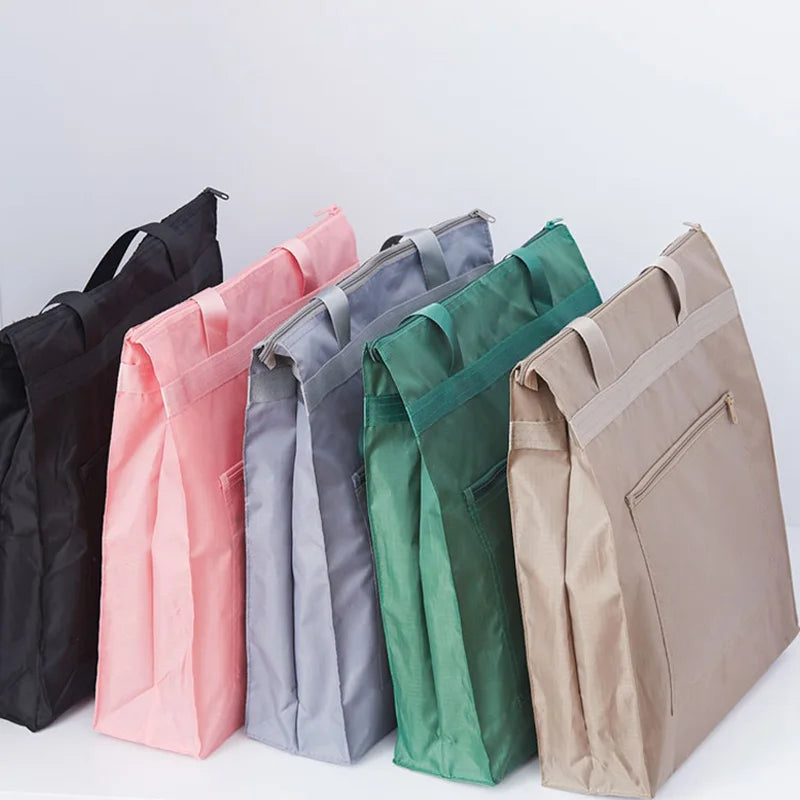 Women Oxford Waterproof Shoulder Bag Large Capacity Tote for Supermarket