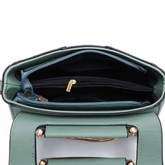 Women's PU Leather Sequined Shoulder Bag