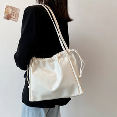 Women PU Shoulder Bag Large Capacity Stylish Handbag