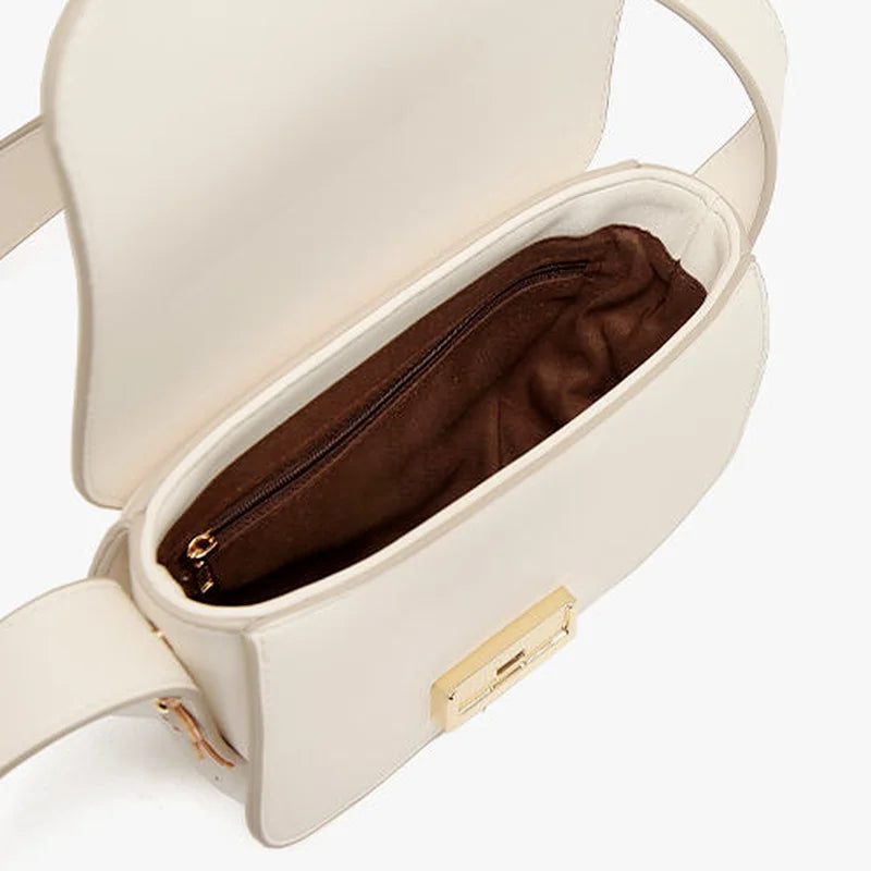Shoulder Bags Women Classic Flap Retro Square-bag PU Leather
