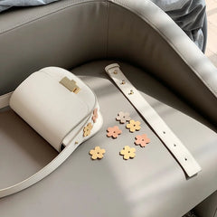 Shoulder Bags Women Classic Flap Retro Square-bag PU Leather