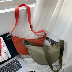 Shoulder Bags Women Solid Harajuku All-match Multifunction Solid Handbags
