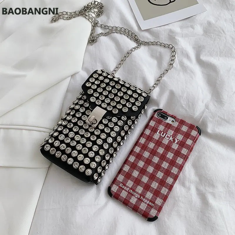 Women Summer Shoulder Bag with Chain Strap