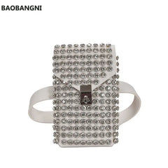 Women Summer Shoulder Bag with Chain Strap