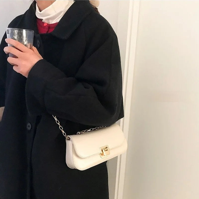 Shoulder Bags Women PU Mini Chain Handbags