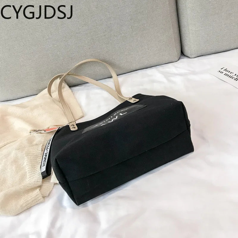 Canvas Tote Shoulder Sling Bag for Women Office