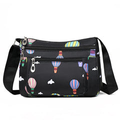 Printed Balloon Shoulder Bag for Women Girl Ladies