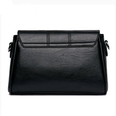 Women's PU Leather Shoulder Bag Crossbody Messenger Handbag