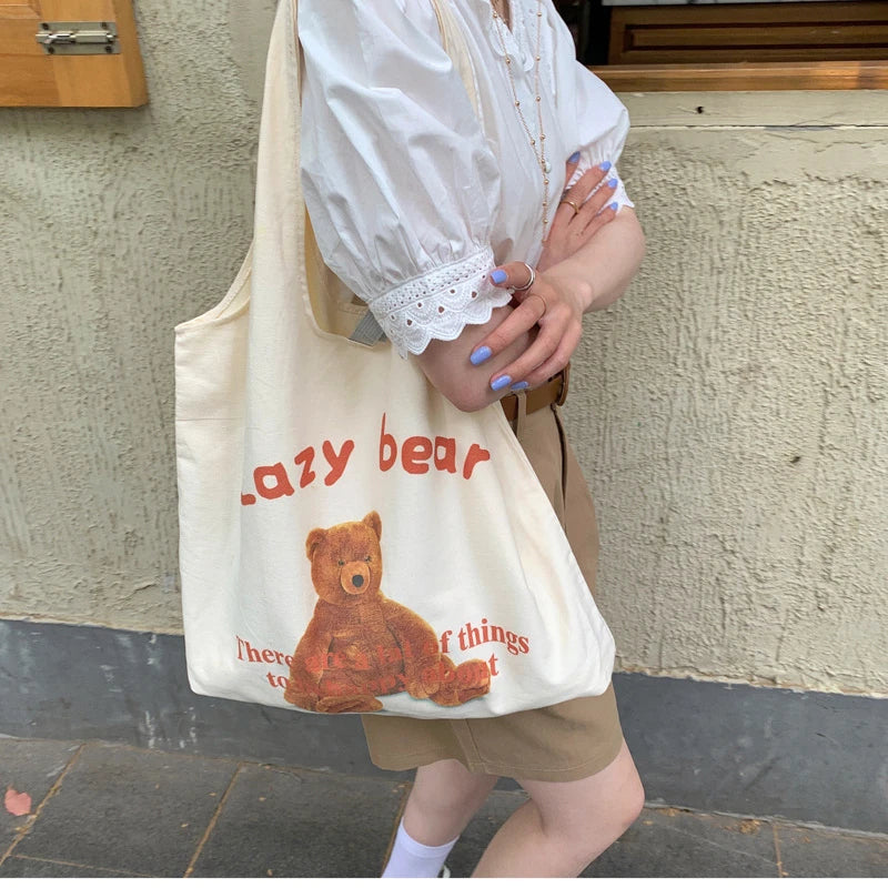 Canvas Tote Bag Handbag Shoulder Bag Women Bag