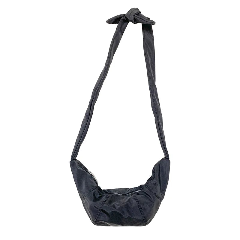 Nylon Messenger Bag Lightweight Student Shoulder Bag