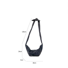 Nylon Messenger Bag Lightweight Student Shoulder Bag