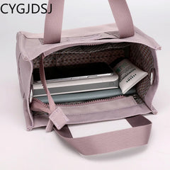 Nylon Shoulder Bag Women Handbag Cross Body Office Bag