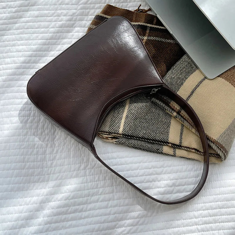 Women's Small PU Leather Tote Bags - Autumn Trends