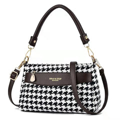 Retro Small Shoulder Bag Floral Print Mother's Handbag