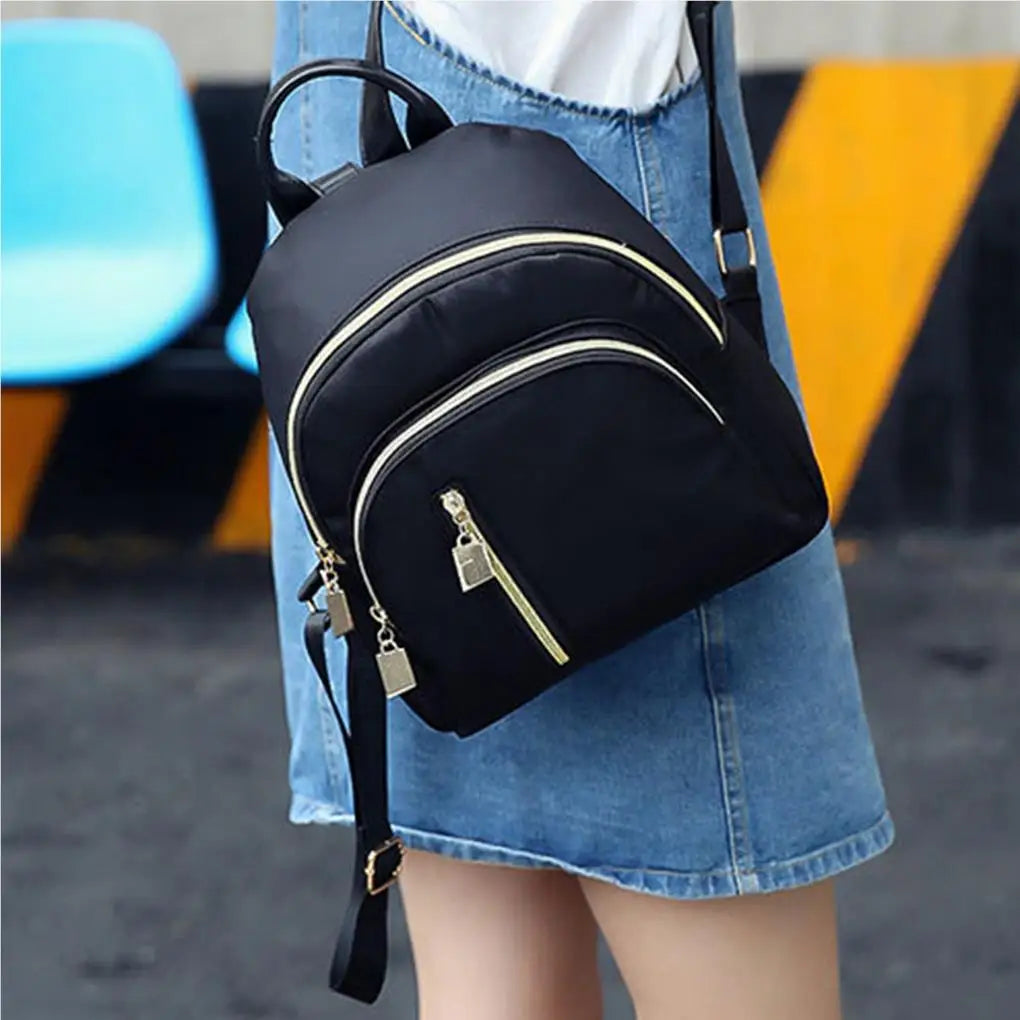 Compact Size Shoulders Bag Backpack for Women