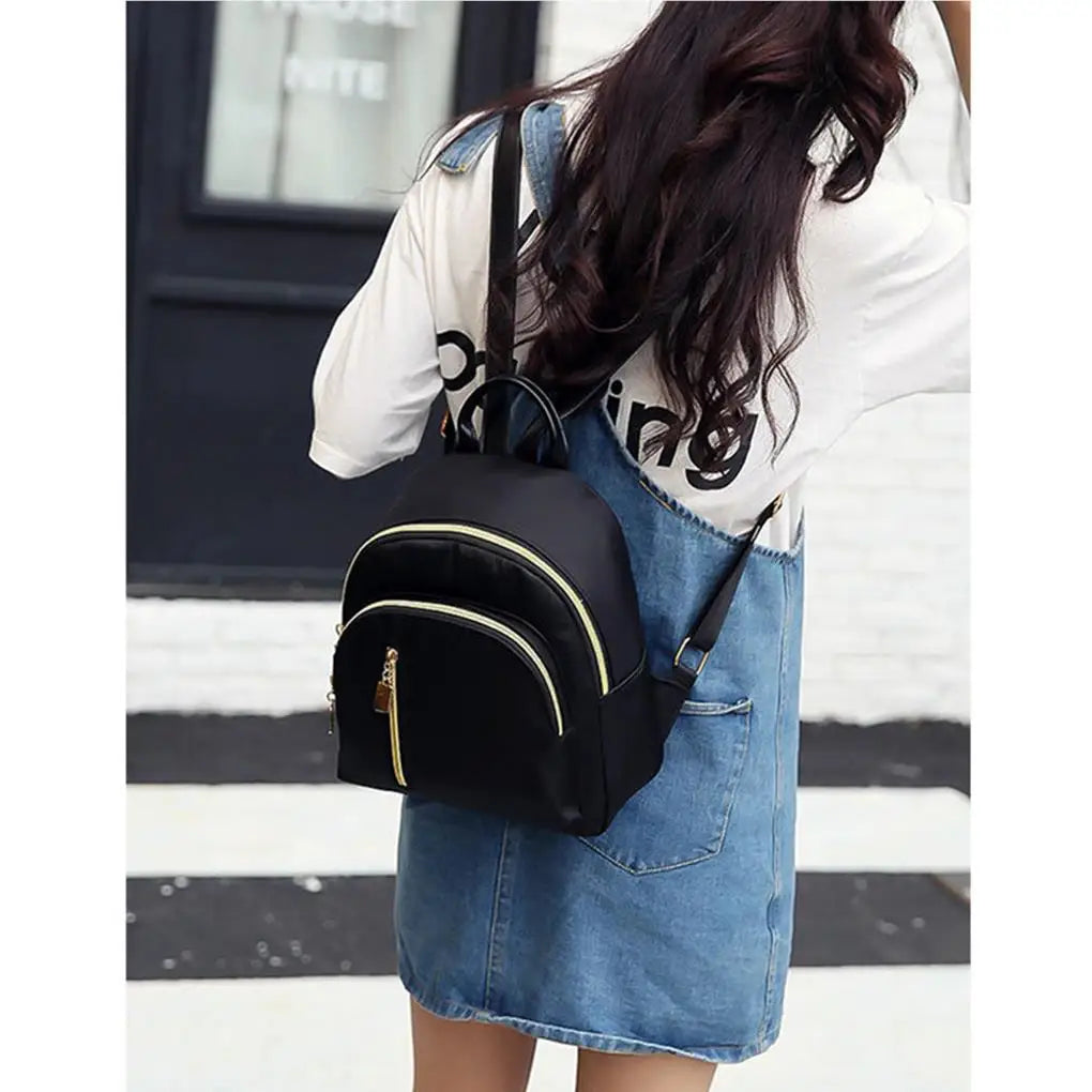 Compact Size Shoulders Bag Backpack for Women