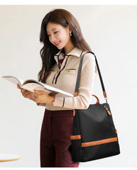 Waterroof Anti-theft Backpack for Women with Side Pocket