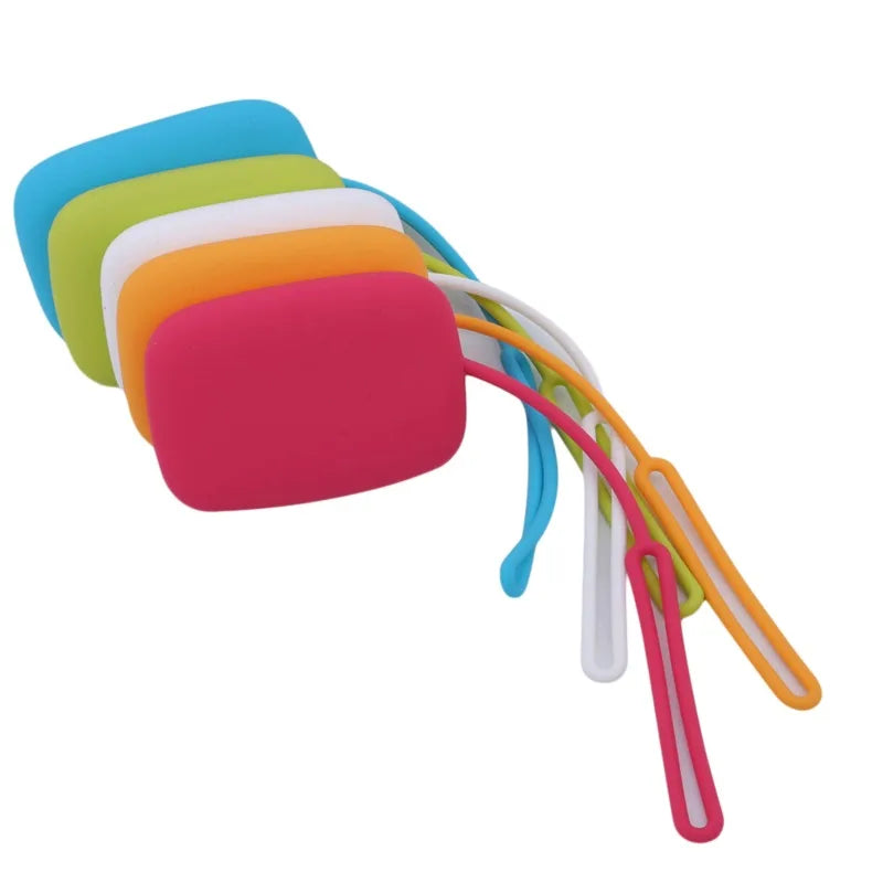 Silicone Key Bag Key Ring Wallet Holder Hook Case Keyring Pillow