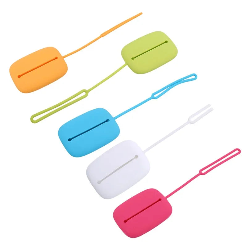Silicone Key Bag Key Ring Wallet Holder Hook Case Small Fresh Pillow