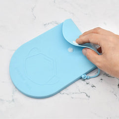 Silicone Travel Storage Bag Portable Mask Container