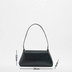 Silver Patent Pu Leather Shoulder Bag for Women Ladies Handbag