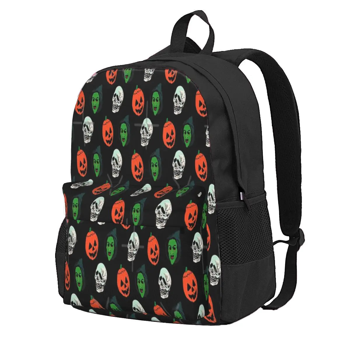 Silver Shamrock Mask Set 1 Backpacks Men's Bags For Women