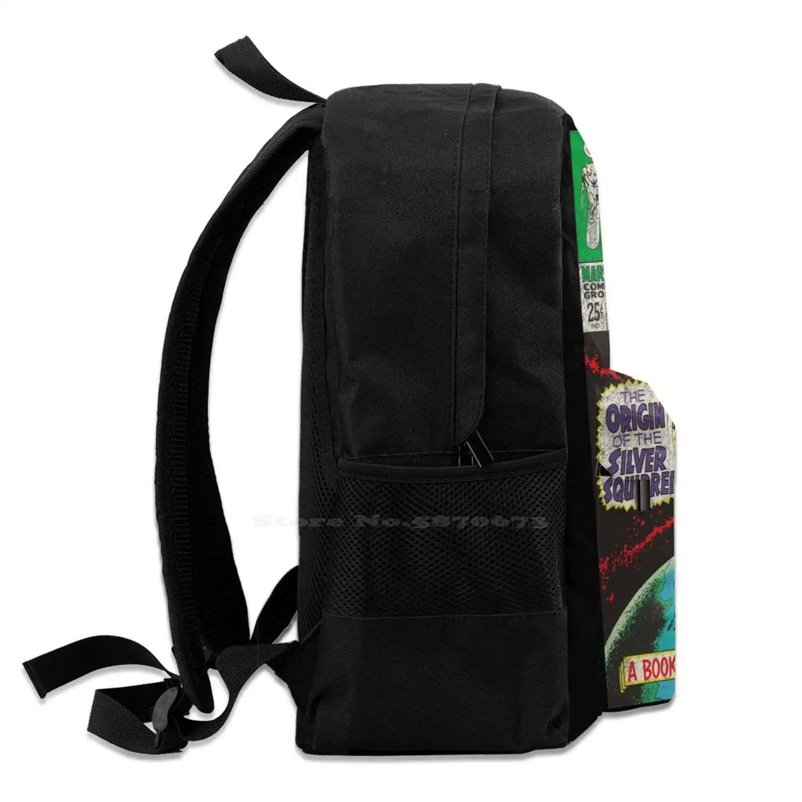 Silver Squirrel 1 Bag Backpack For Men Women Girls Teenage