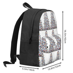 Silver Xmas Tree Backpacks Men's Backpacks Bags For Women