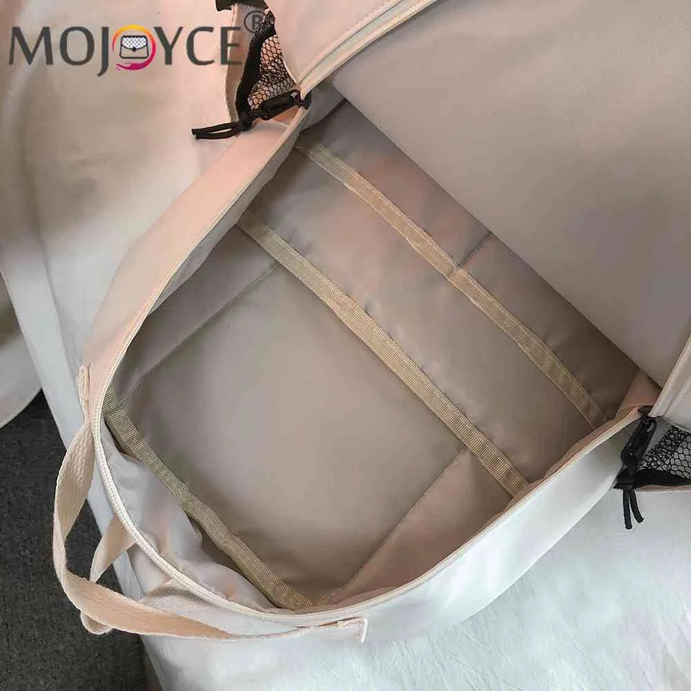 Large Capacity Student Backpack Multi-pocket Rucksack