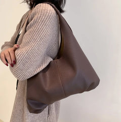 Soft Leather Work Women's Bag Autumn All-match Shoulder Bags
