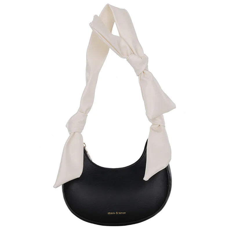 Women's Armpit Bag Bow Knot Shoulder Strap