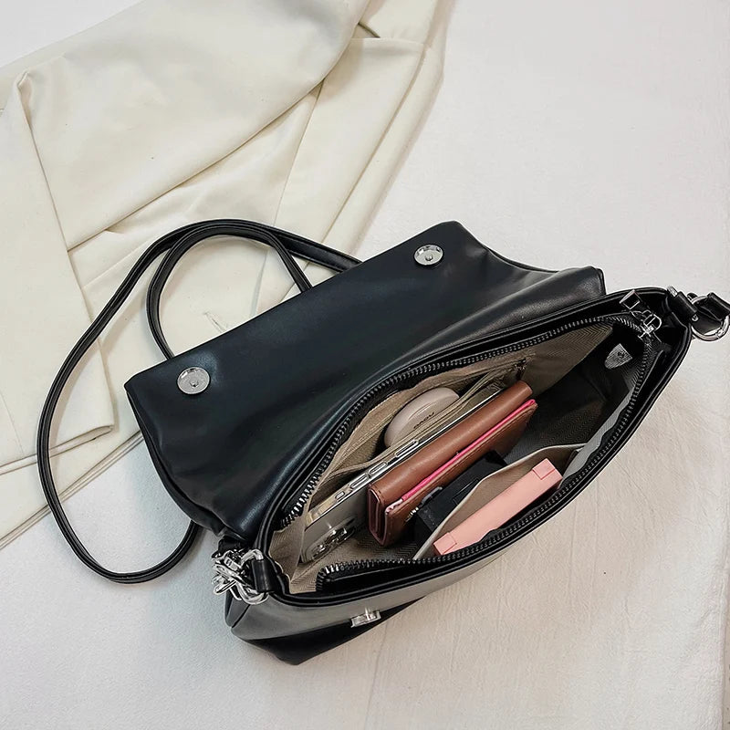 Women Shoulder Bag Lady Messenger Bag Office Daily Underarm Bag