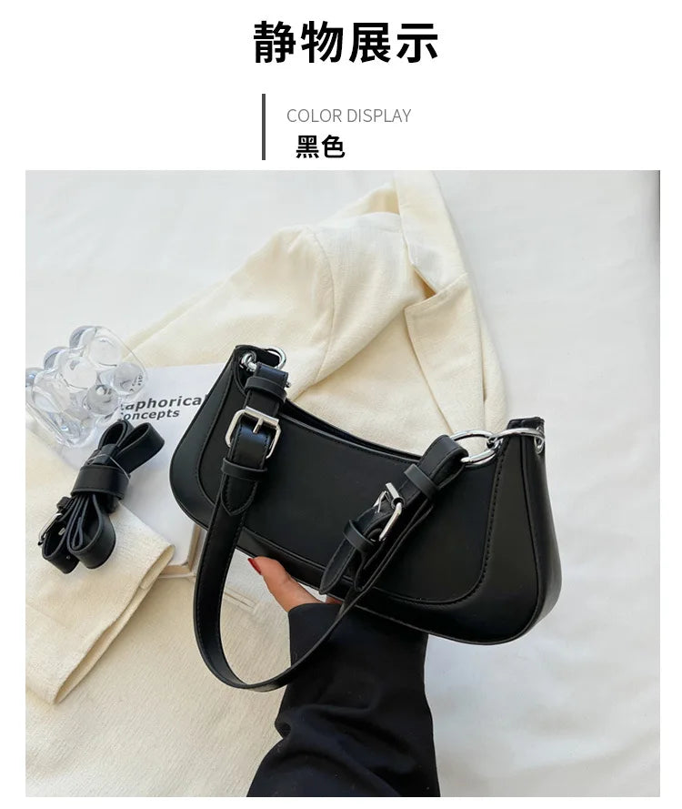Women's Autumn/Winter Niche Shoulder Bag
