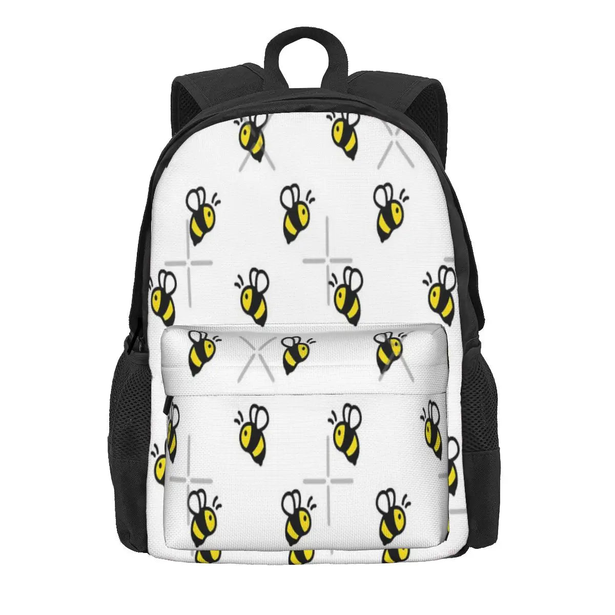 Bee Pattern 2 Backpacks Men's Backpacks Bags For Women Back Pack With Zipper