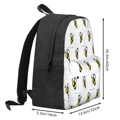 Bee Pattern 2 Backpacks Men's Backpacks Bags For Women Back Pack With Zipper