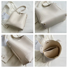 Bucket Crossbody Bag for Women PU Leather Handbags and Purses