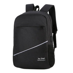 Men Oxford Business Backpack Travel Shoulder Schoolbag USB Charging