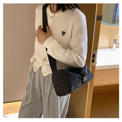 Canvas Crossbody Bag Female Shoulder Bag Mobile Phone Package