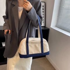 Canvas Women's Shoulder Bag Large Capacity Handbag