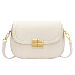 Casual Small Flap Women's Top Handle Bag Pure All Match Ladies Shoulder Bag