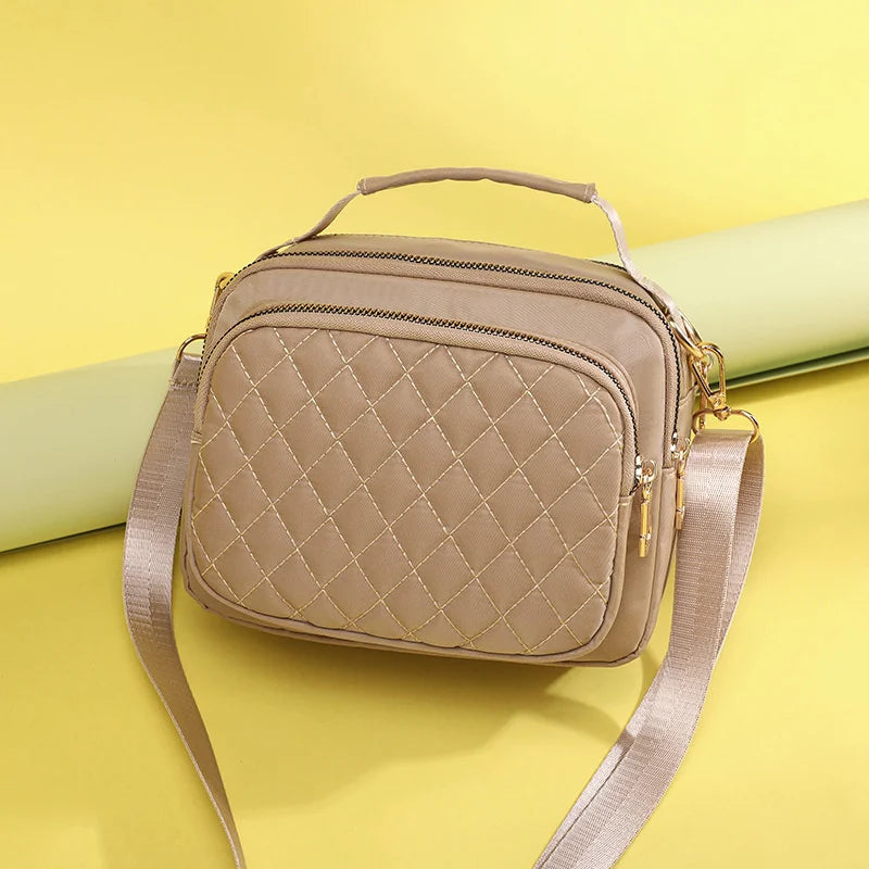 Casual Small Shoulder Bags Women Nylon Crossbody Messenger Bag Purse