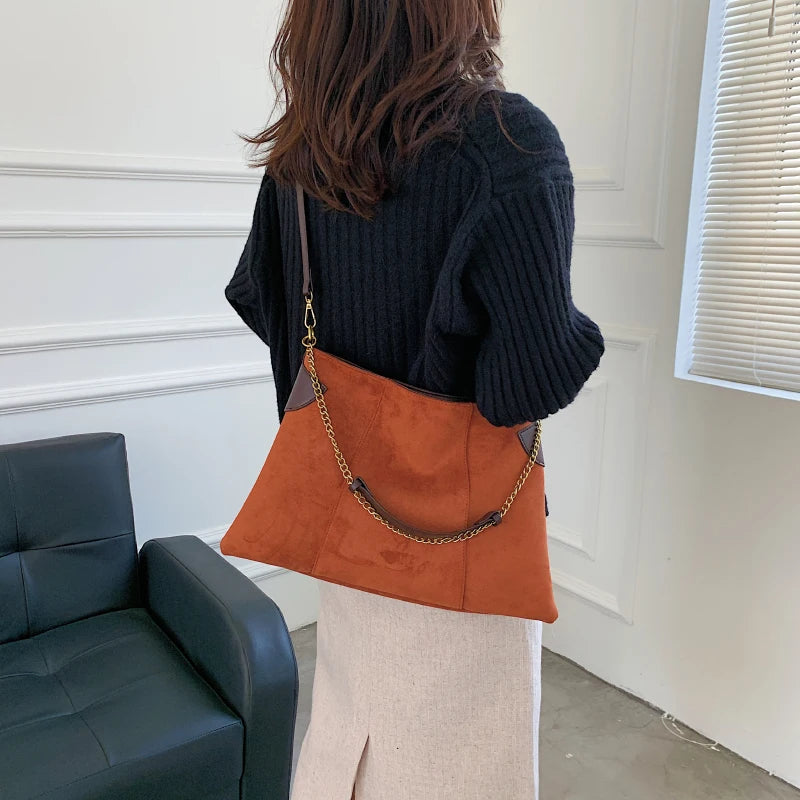 Soft Leather Shoulder Bag for Women Crossbody Tote Handbag