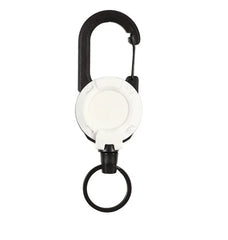 Round Hiking Buckle Backpack Key Holder Retractable Rebound