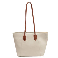 Vintage Pu Leather Large Capacity Tote Bag