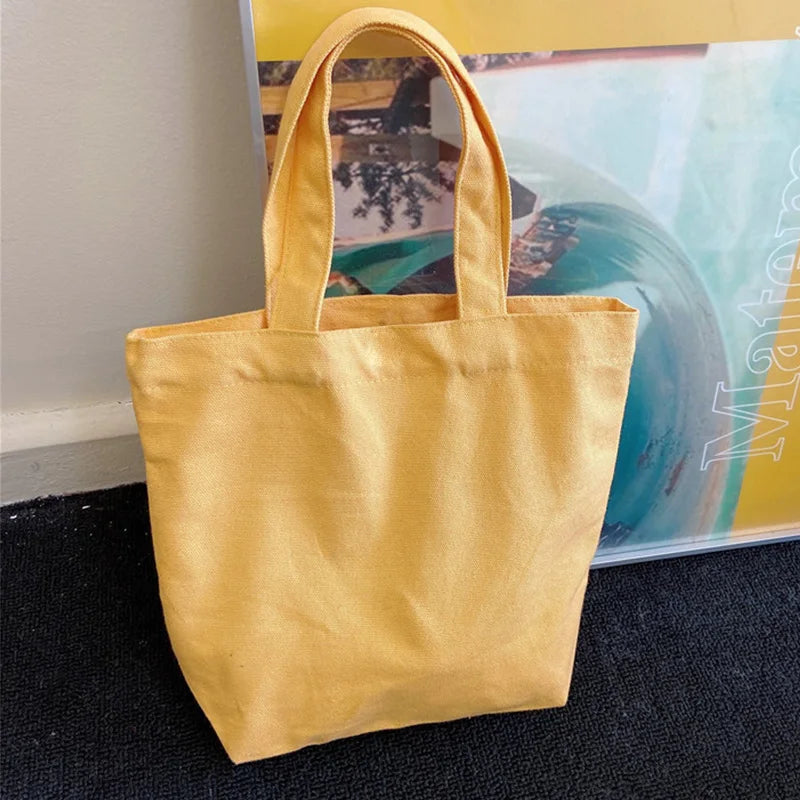 Cotton Canvas Bags Large Capacity Tote Hand Bag