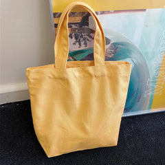 Cotton Canvas Bags Large Capacity Tote Hand Bag
